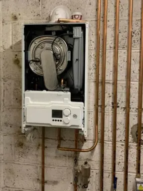 Boiler service and repair work