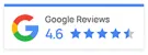 Customer review rating for ARF Services